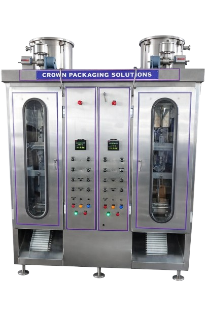 DOUBLE HEAD MILK POUCH PACKAGING MACHINE(MODEL: CR-L-1000 DH CLOSED BODY)